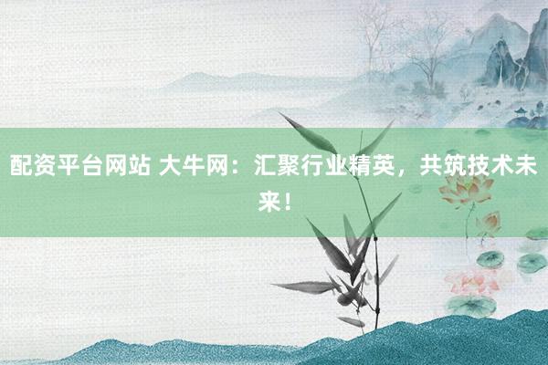 配资平台网站 大牛网：汇聚行业精英，共筑技术未来！